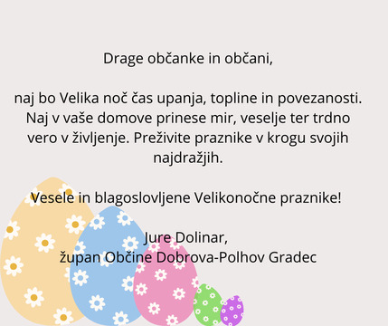 Velika noč 2025 - OBČINA