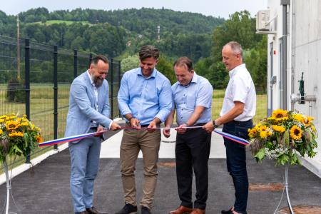 Otvoritev nove čistilne naprave