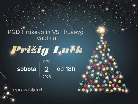 Prižig lučk - Hruševo